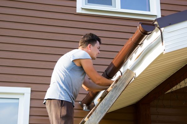 Porch Gutter Replacement in Sun City