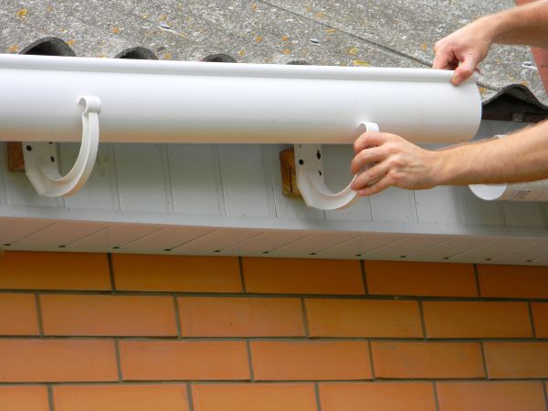 Half Round Gutter Installation in Sun City