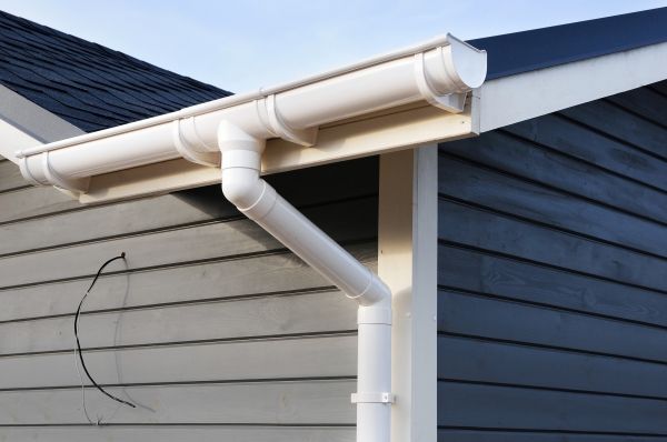 PVC Rain Gutter Installation in Sun City