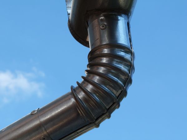 Metal Downspout Installation in Sun City