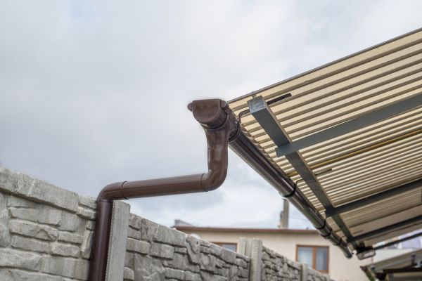 Plastic Downspout Installation in Sun City