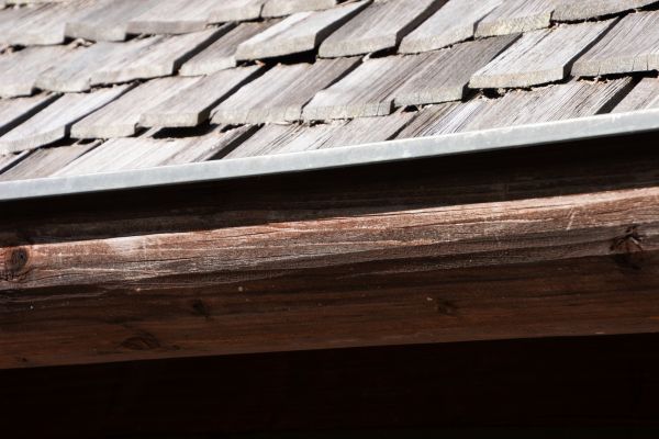 Wood Rain Gutter Installation in Sun City
