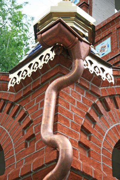 Church Downspout Installation in Sun City